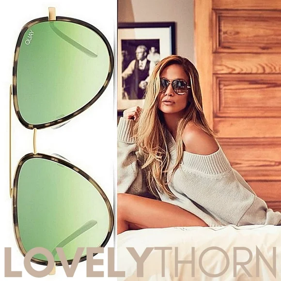 Quay Australia Accessories Quay Ltd Ed Jlo Milky Camo Frame